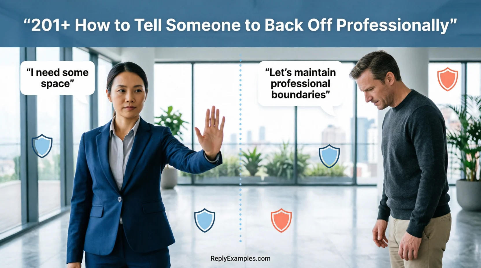 201+ How to Tell Someone to Back Off Professionally