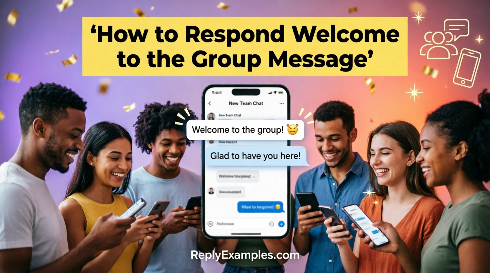 201+ How to Respond Welcome to the Group Message