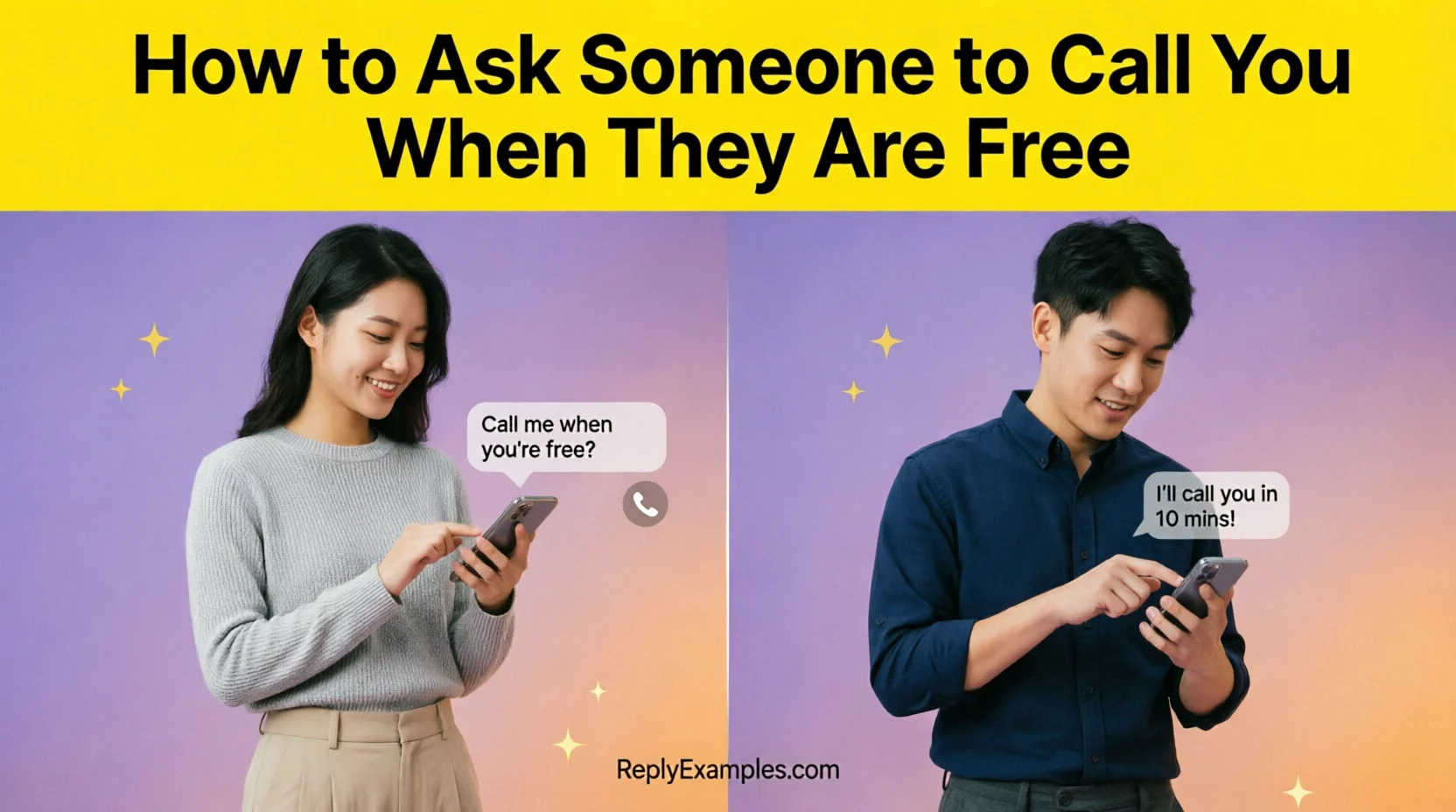 201+ How to Ask Someone to Call You When They Are Free