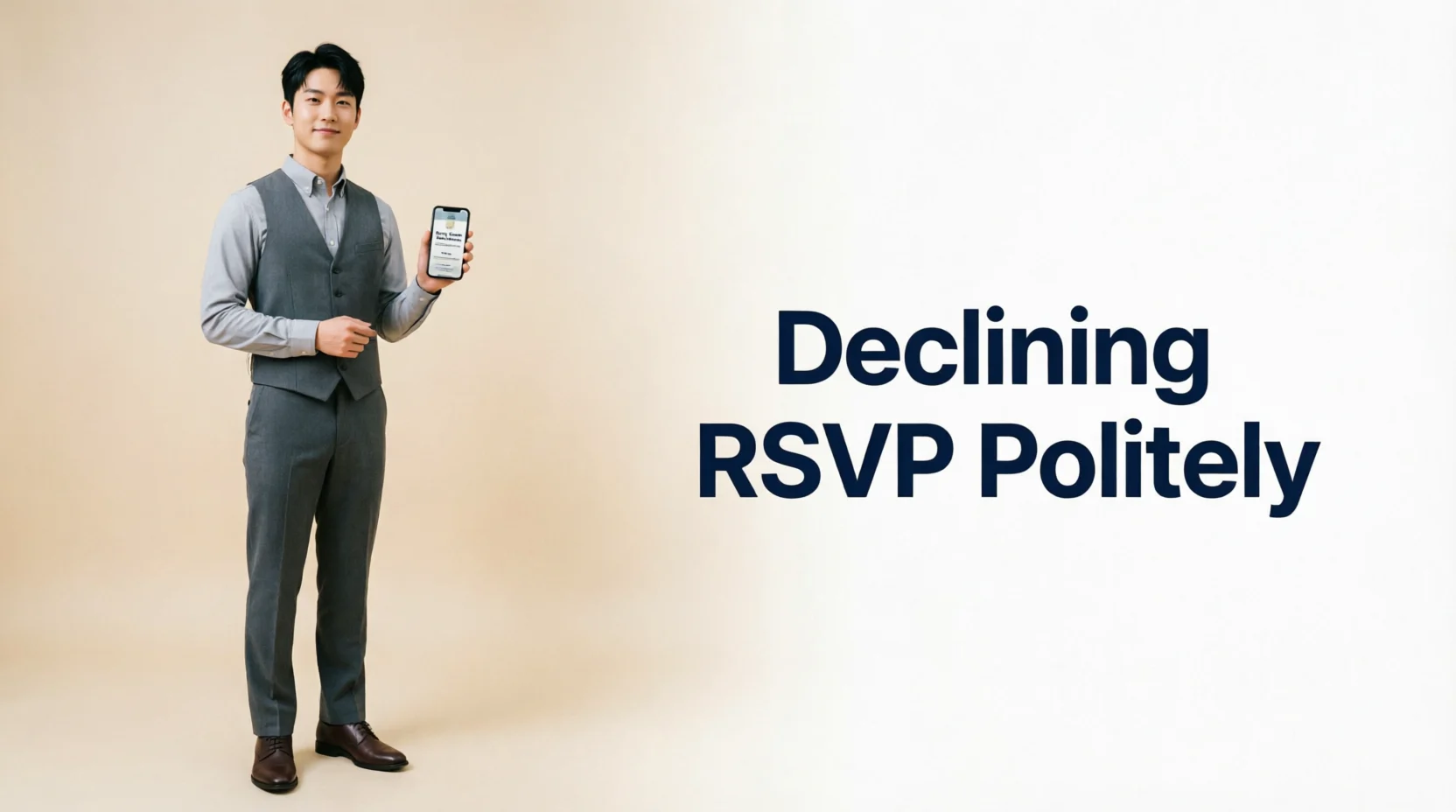 Declining RSVP Politely2026